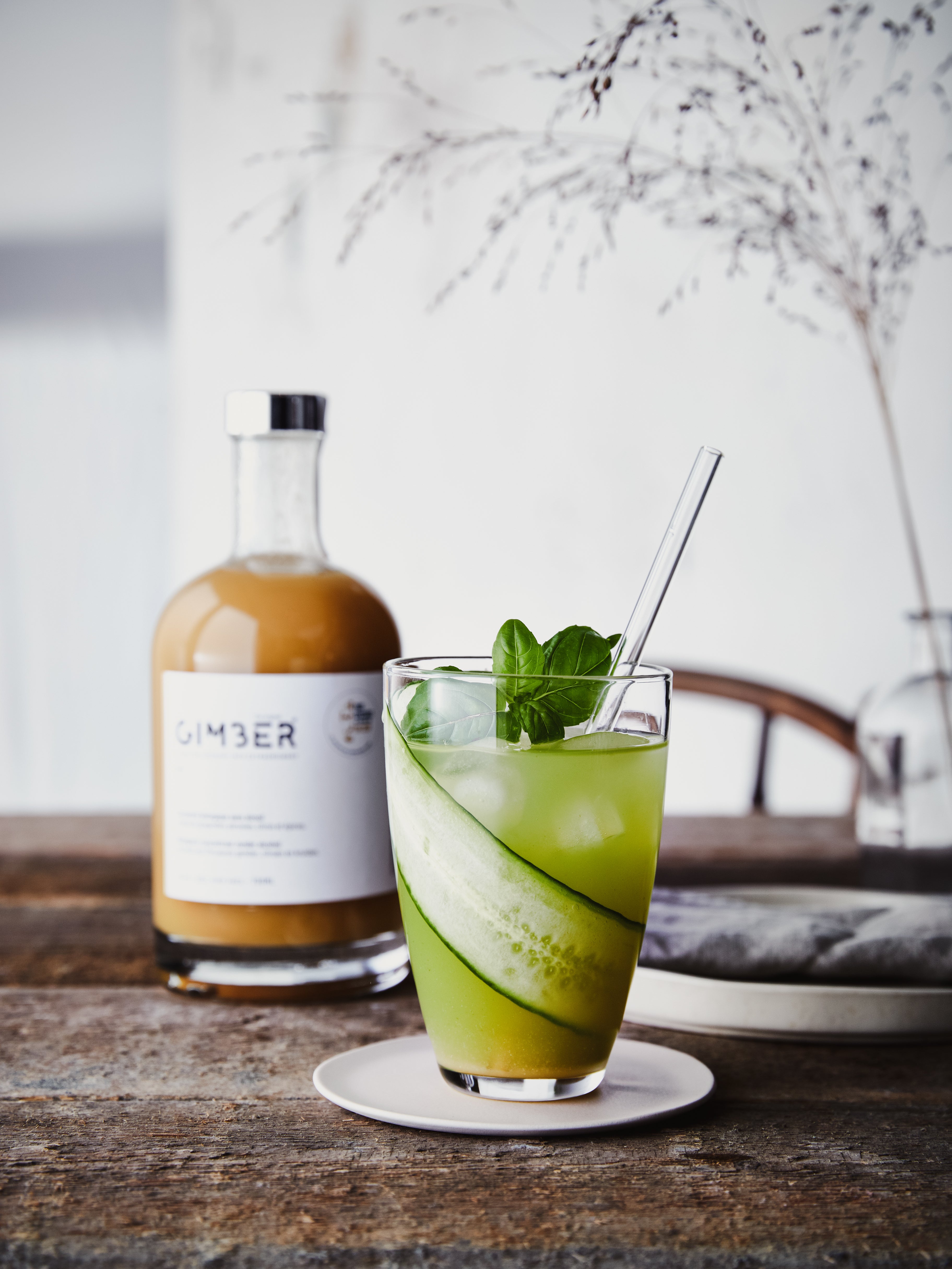 Fresh Cucumber GIMBER Mocktail | GIMBER The Original