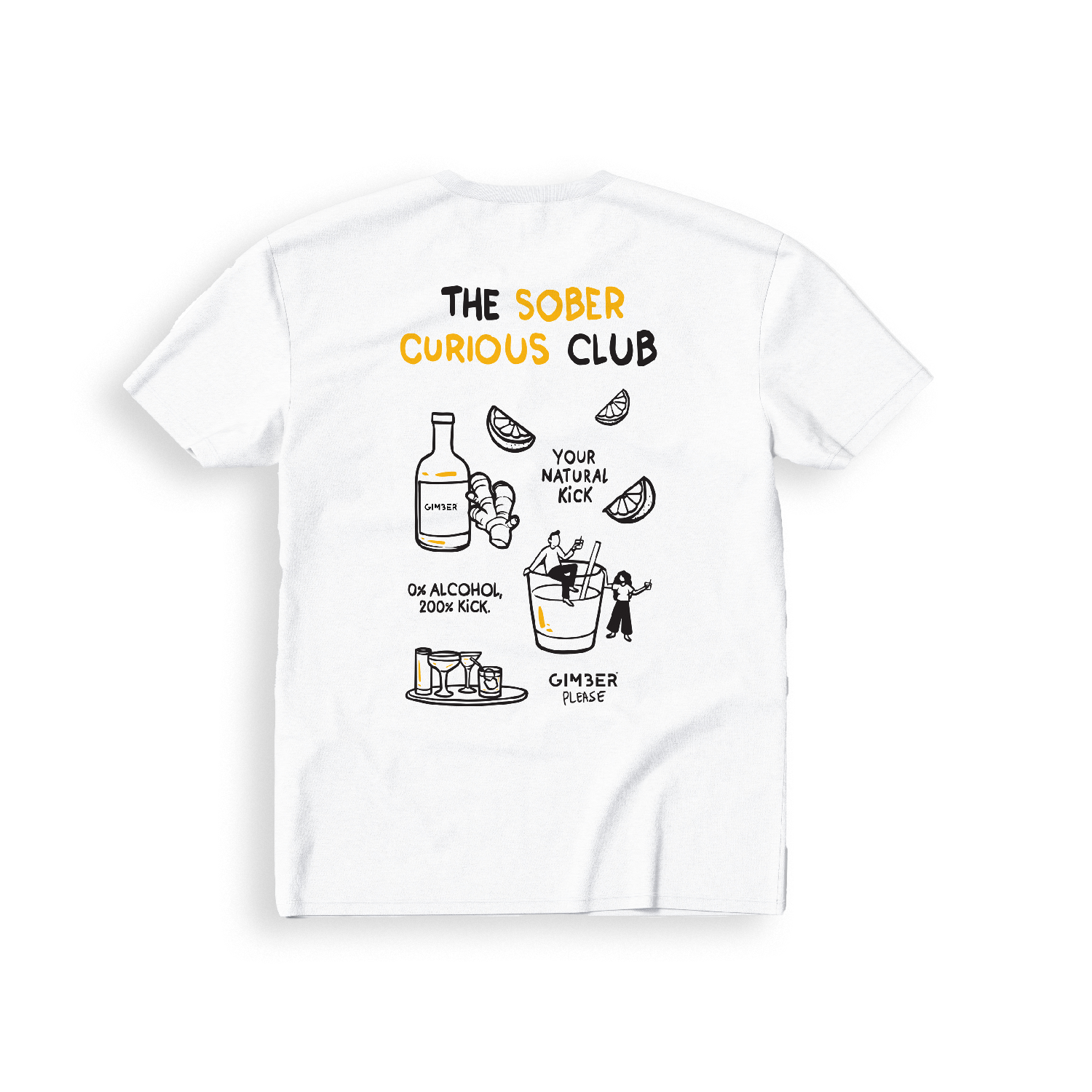 T-shirt Sober Curious