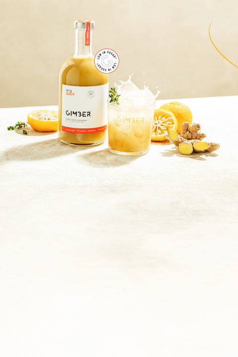 GIMBER | Een heerlijke en biologische gemberdrank met pit.