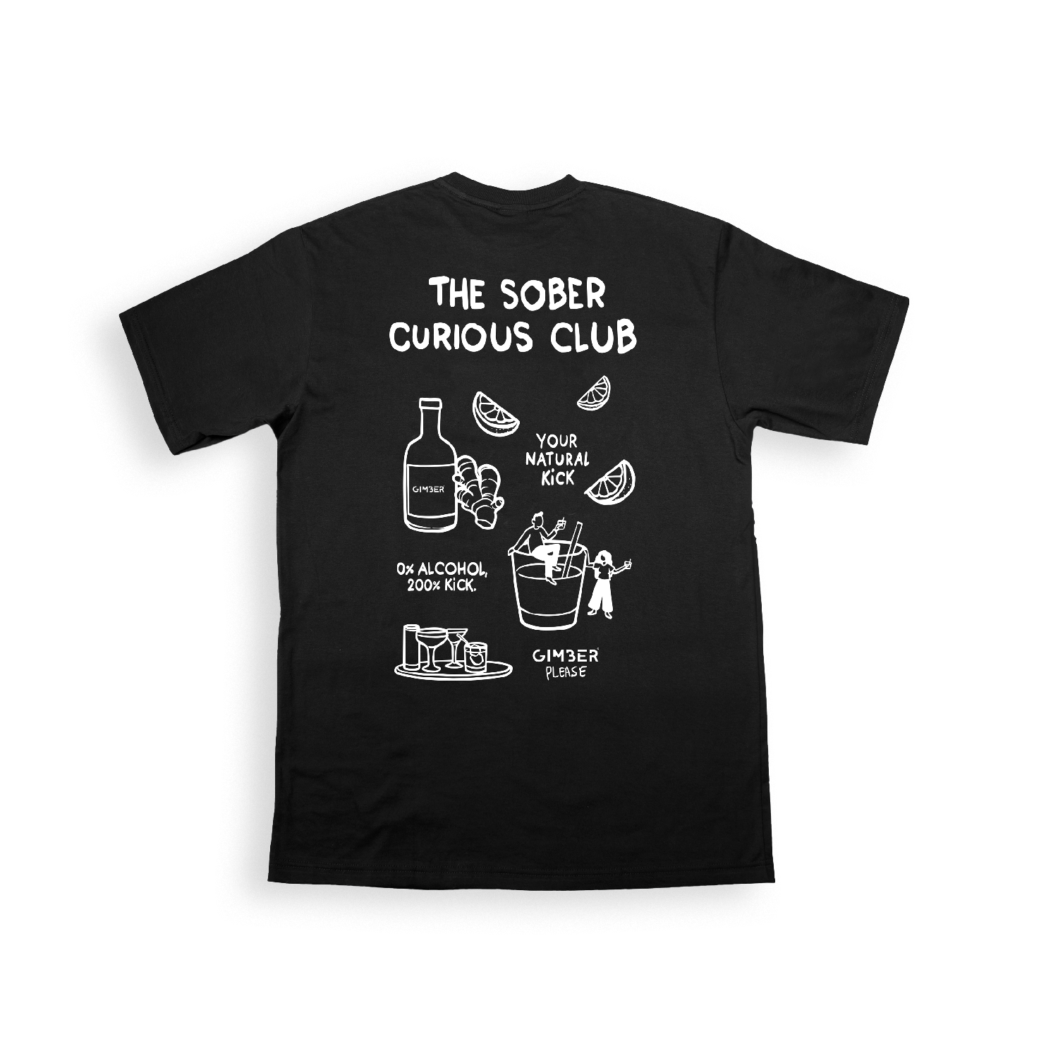T-shirt Sober Curious