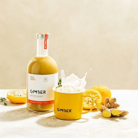 GIMBER | Een heerlijke en biologische gemberdrank met pit.
